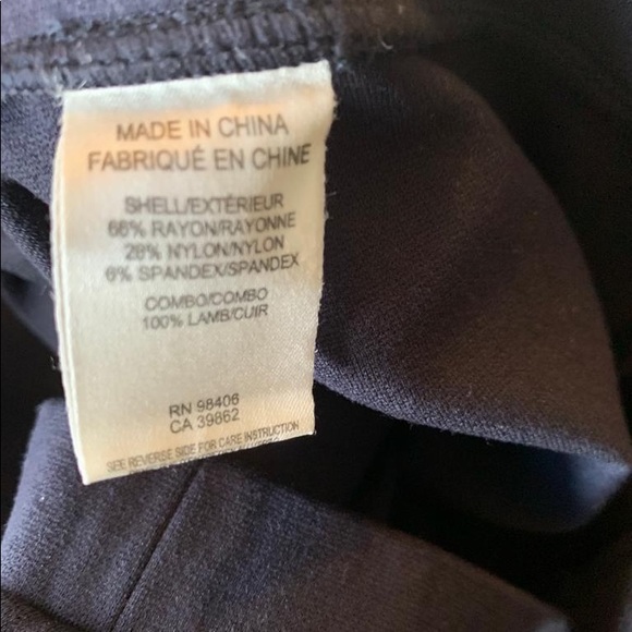 Theory.Leather.Liggensy with leather inserts, size XS. - Picture 4 of 6